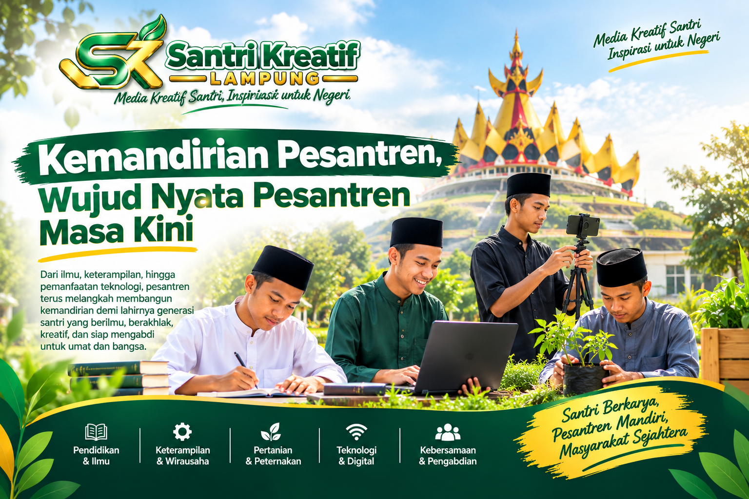 Kemandirian Pesantren, Inspirasi Negeri