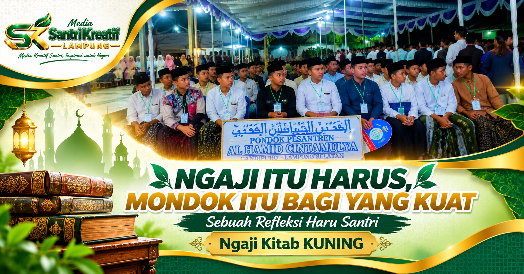 Sebuah Refleksi Haru Santri Ngaji Kitab KUNING